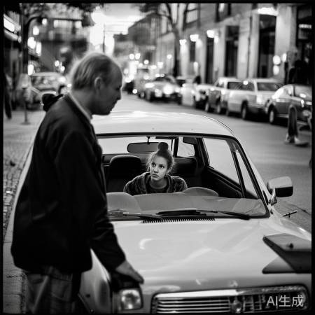 女司机停车失误，解释寻手机疏忽