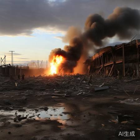 清晨爆炸，基地设施损毁