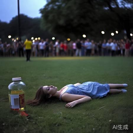 公园悲剧，女子中毒身亡