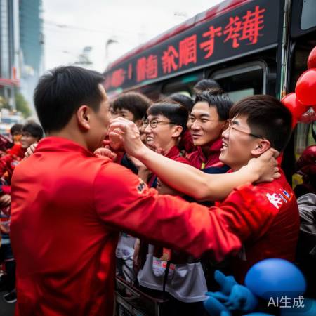 国乒温馨回京，感动满满