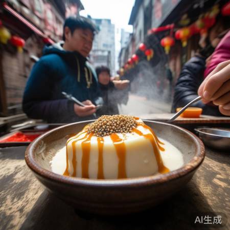 重庆特色香甜豆花