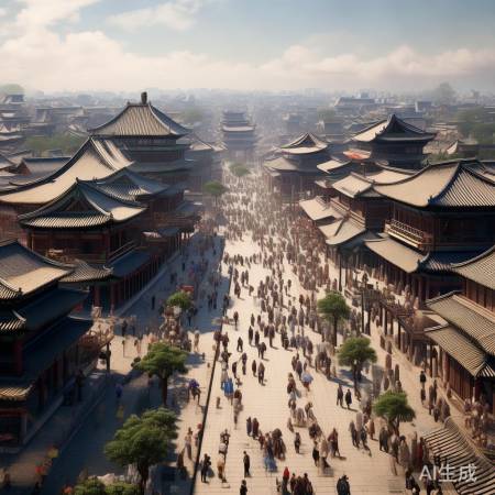 西安古城数字化穿越