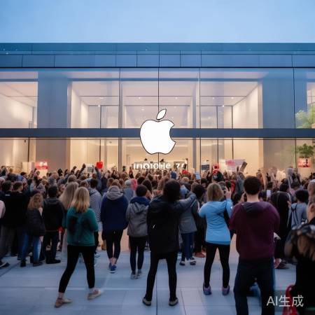 iPhone 17抢购盛况空前，5点半起队长龙