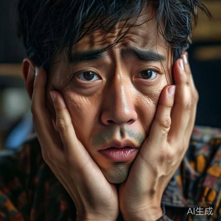 白敬亭演绎真实生理反应