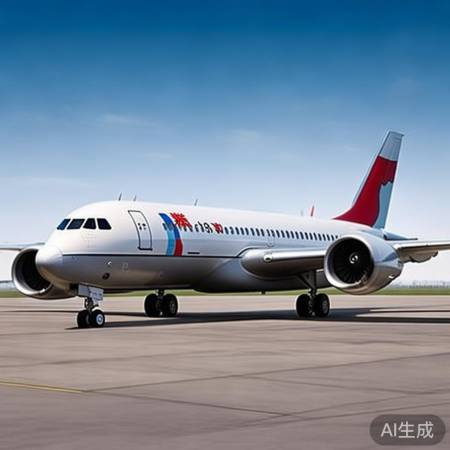 国产大飞机C919亮相展馆