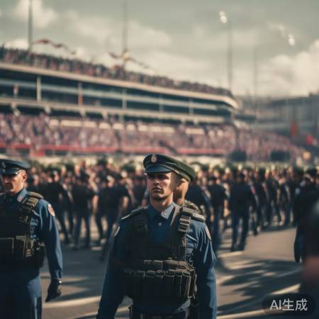 塞尔维亚阅兵安保高效混乱