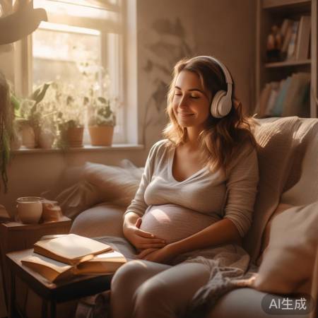 孕期心理健康，保持乐观。