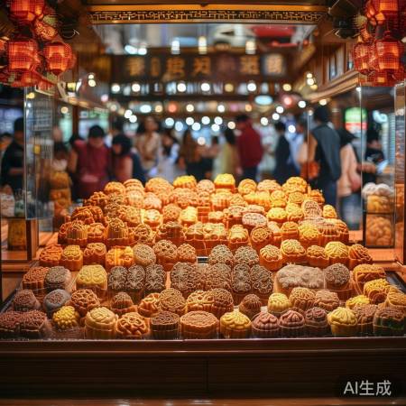 中秋临近，月饼出口订单火爆，全球消费者共享传统美食盛宴