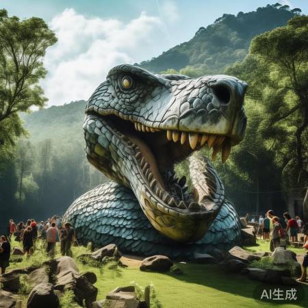 巨型蛇头景区焕新，体验神秘之旅