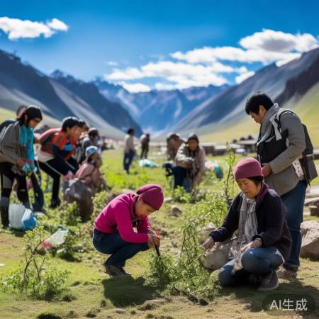 共同呵护美丽藏区