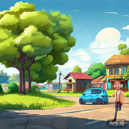 农村变美了，生活更红火