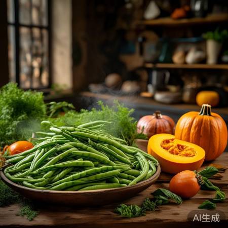 秋分养生：豆角南瓜营养佳