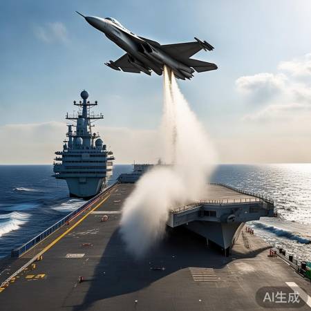 福建舰起飞，海军崛起，科技强大