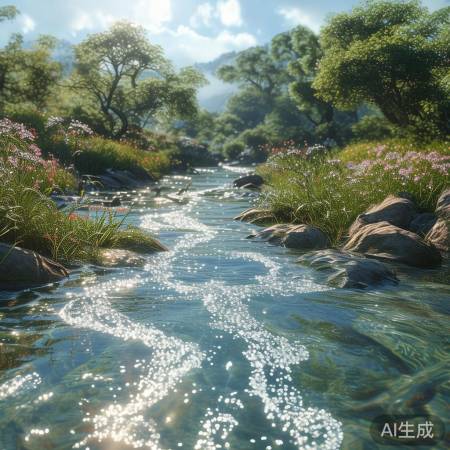 风眼壁旁，银河流淌，鸟语花香