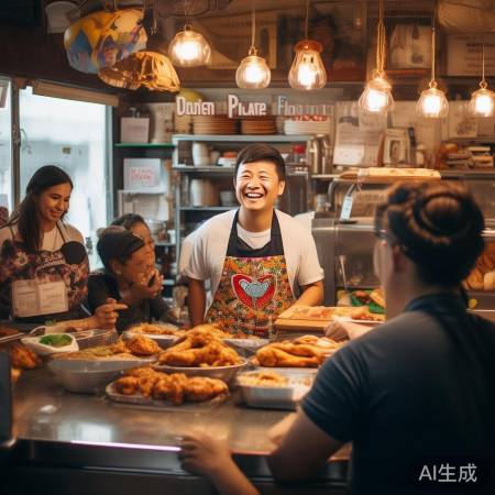 鸡排哥规划未来，连锁店温暖服务