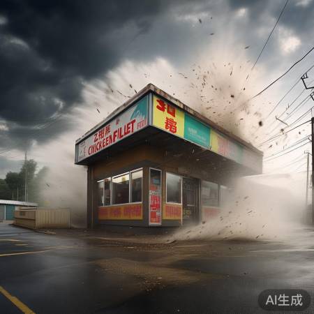 大自然威力惊人，珍惜生命尊重自