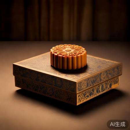 胖东来月饼礼盒，设计有档次。