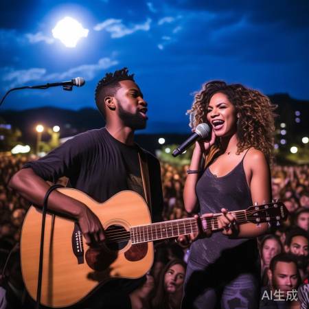 陈楚生陈丽君惊艳湾区晚会