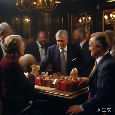 “董事长受贿分家”