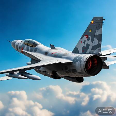 歼35换国产涡扇10发动机，国