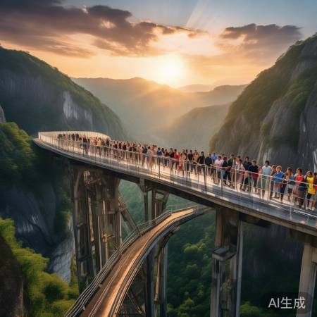 桥梁通车，见证国力，助力旅游