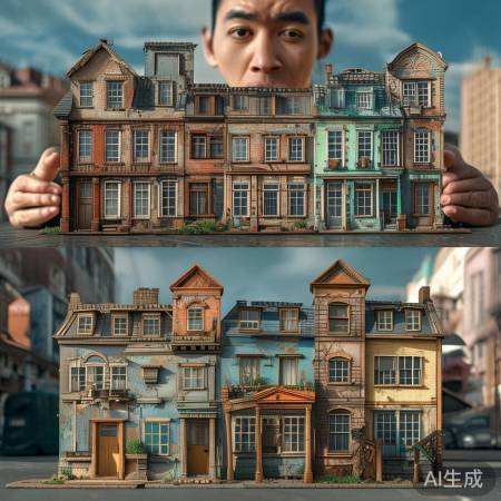 老房微缩模型创业