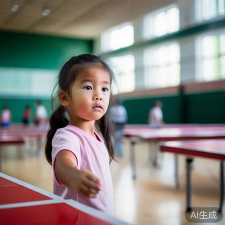 乒乓球小将陈幸同