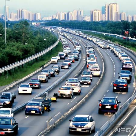 沪蓉高速拥堵，经济快速发展