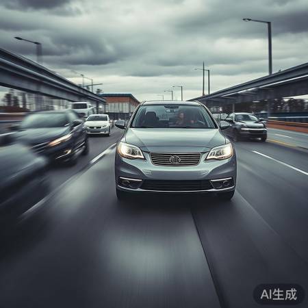 高速随意变道酿事故，小车险情时刻提醒安全驾驶