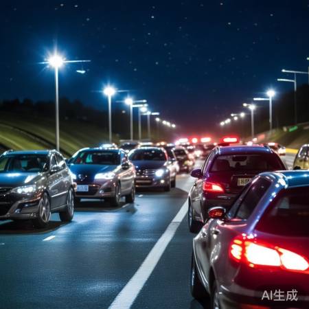 高速服务区昨夜车满为患，免费通行引关注