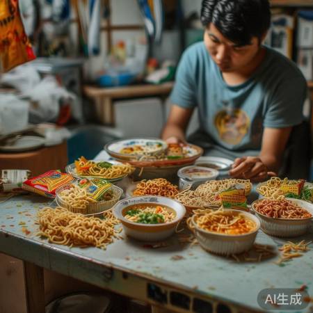 泡面实惠，泡面族明智选择