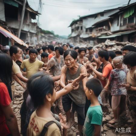 博主聊热点，灾难见人性