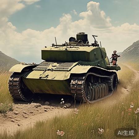 生活如坦克，勇往直前，家为动力