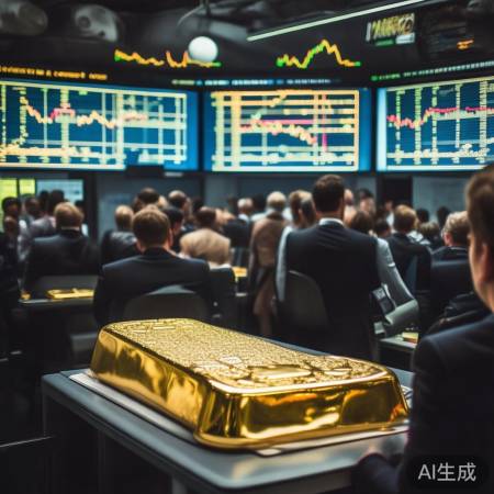 黄金上涨，显全球经济担忧