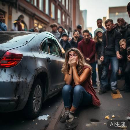 女子路边车被狗啃惨不忍睹！真相曝光