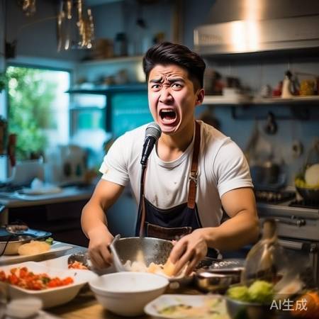 鸡排哥揭秘：为何忙到痛苦面具都戴上了？