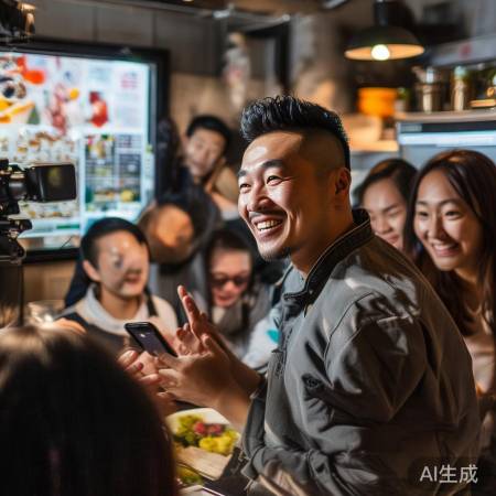 鸡排哥互动亲民，粉丝涨不停