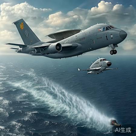 空警运9默契击沉潜艇