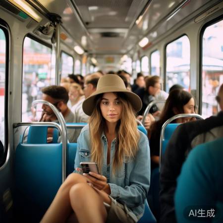 明星黄蓉低调乘车