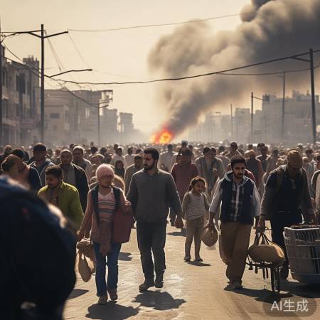 巴以冲突，民众撤离