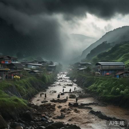 台风夏浪暴雨来袭