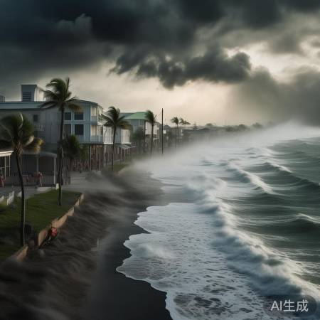 台风夏浪影响生活