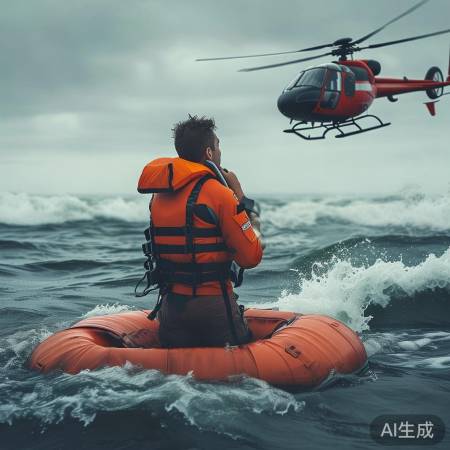 水中遇险，保持冷静求救