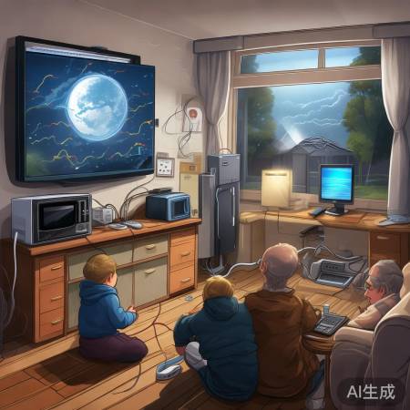 “大风天气，拔插头防短路”