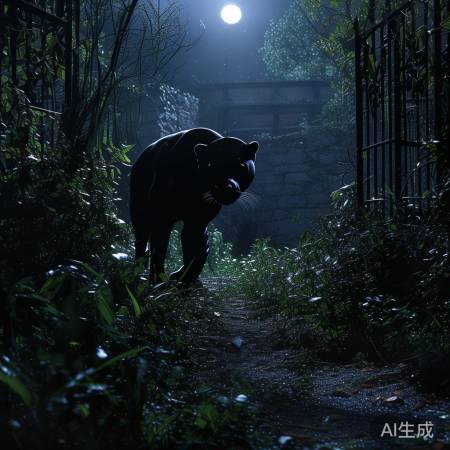 金钱豹夜逃疑有内情