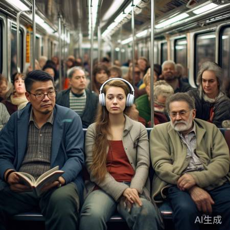 “公共场合，文明乘车，和谐共处