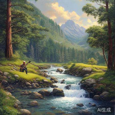 刀郎歌声，溪水般宁静