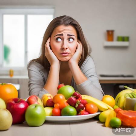 “姑娘只吃水果，健康存疑”