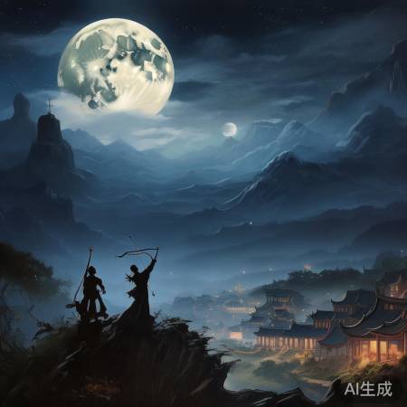 中秋起源：后羿射日嫦娥奔月