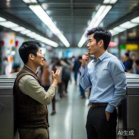 “地铁吵架欢乐多，和谐生活乐无